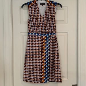 Donna Rocco New York dress. V neck,zip on side.

P